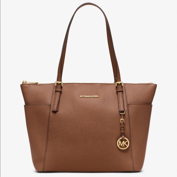 MICHAEL Michael Kors Handbags - MICHAEL Michael Kors Jetset Saffiano Leather Bag MICHAEL Michael Kors Handbags - MICHAEL Michael Kors Jetset Saffiano Leather Bag